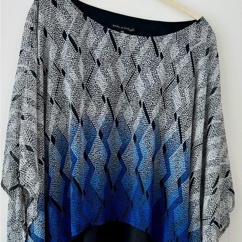 Sara Michelle Woman’s Batwing Blouse - PXL